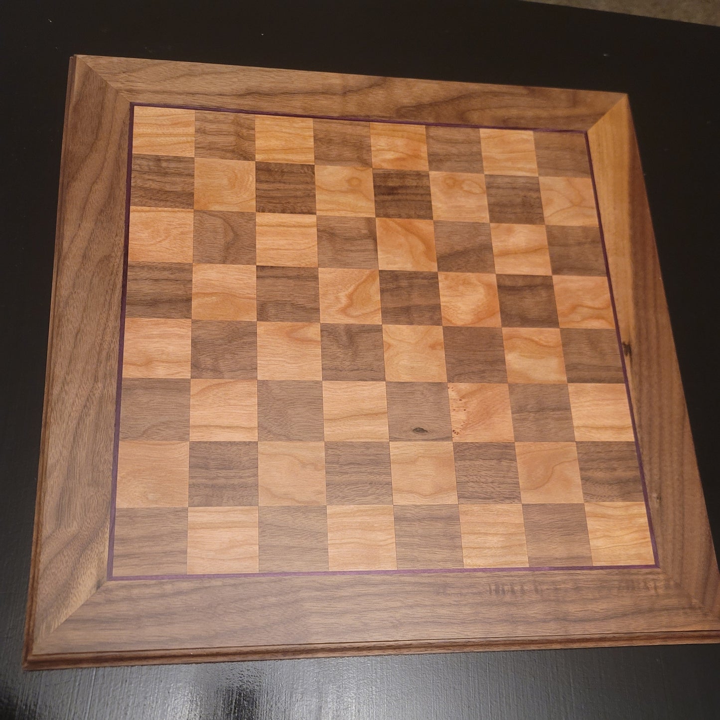 Walnut/Cherry Chess Board Only