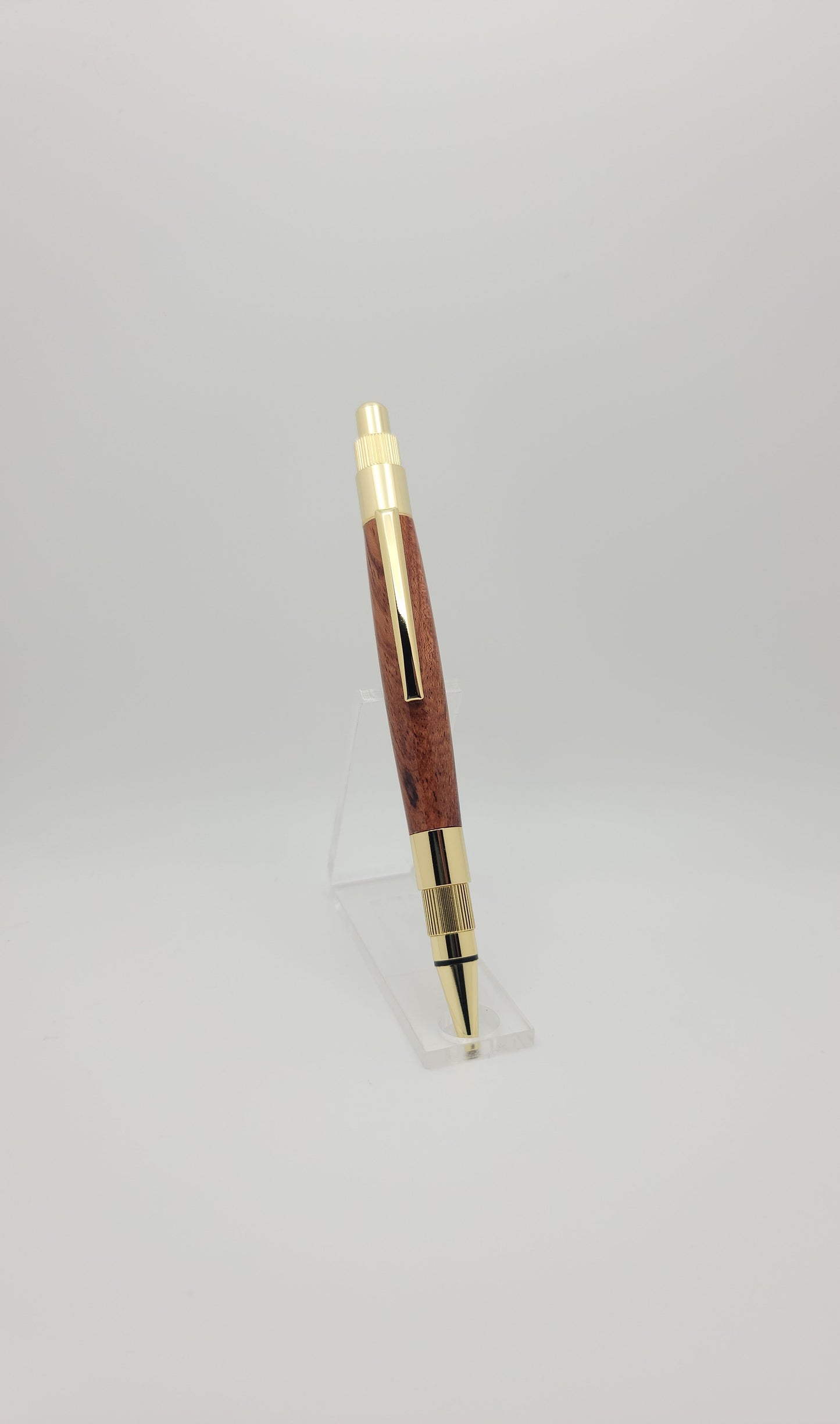 Stratus Click Pen - Gold - Shadua Wood