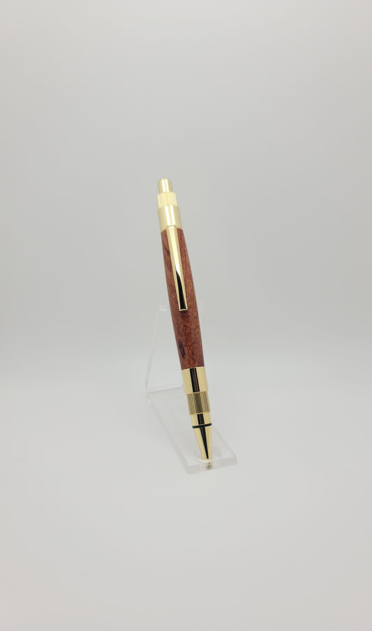 Stratus Click Pen - Gold - Shadua Wood