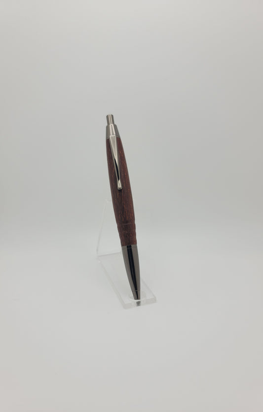 Devin Click Pen - Gun Metal - Iron Wood