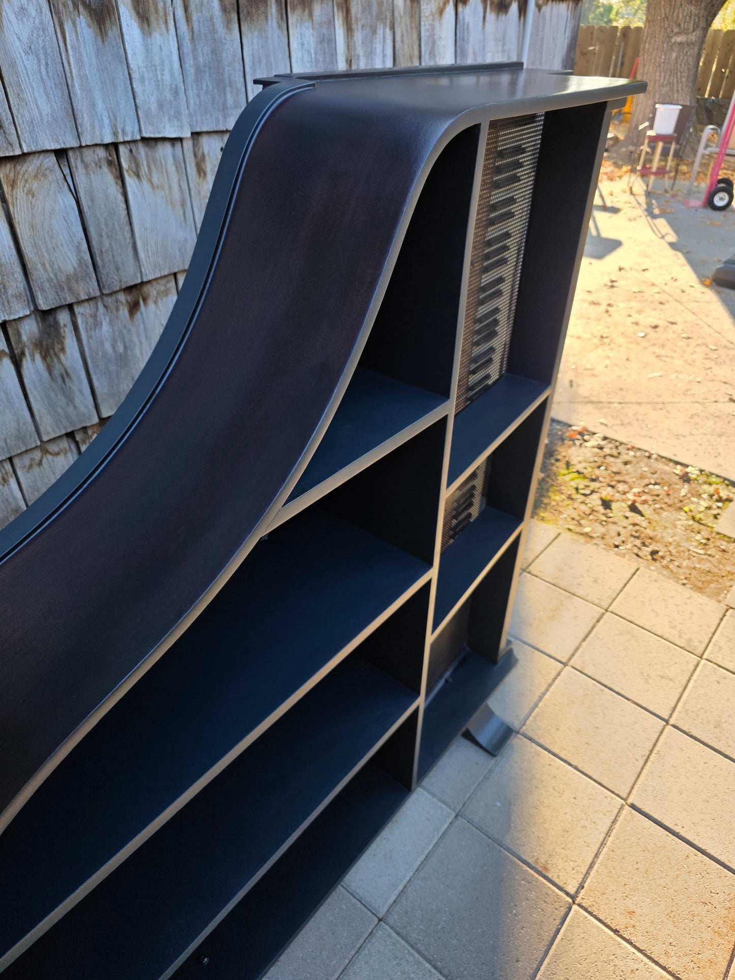 1930's Schiller Baby Grand Piano Bookshelf